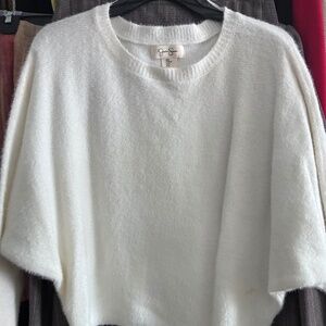 Jessica Simpson white sweater size small
